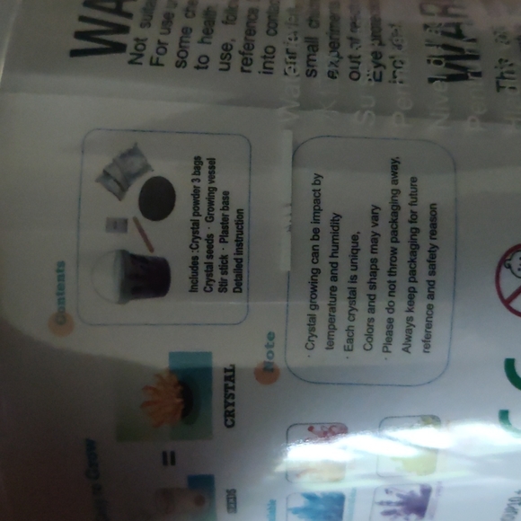 Nib giant crystal / magical Crystal grow your own Crystal creation - Picture 5 of 6